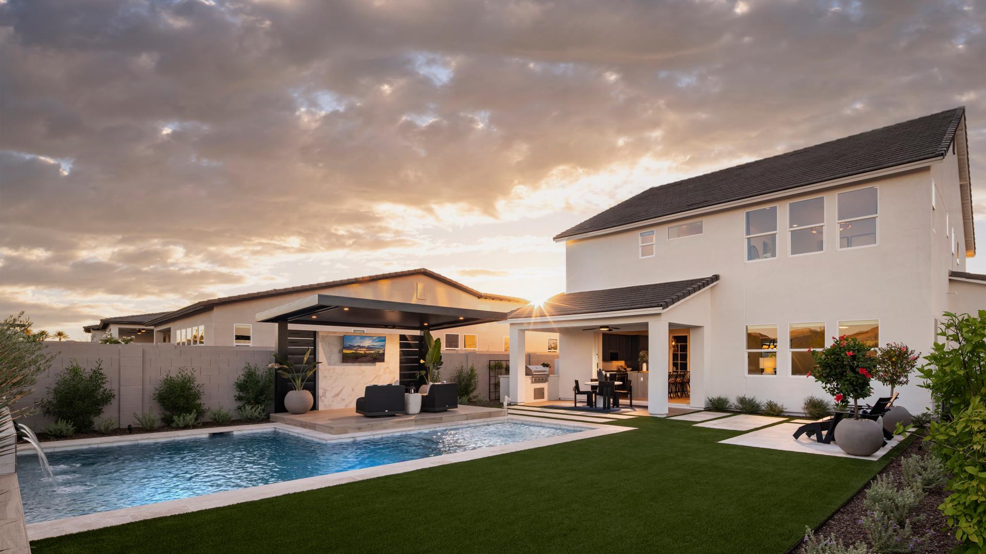 Toll Brothers - Preserve at San Tan model home
